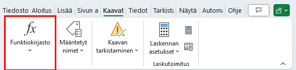 Valintanauhan painike